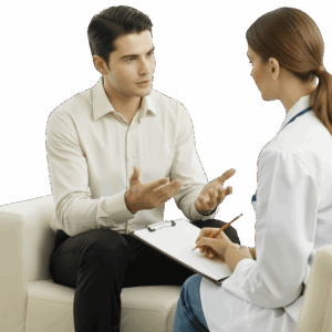 Consulta de Psiquiatria com Relatório