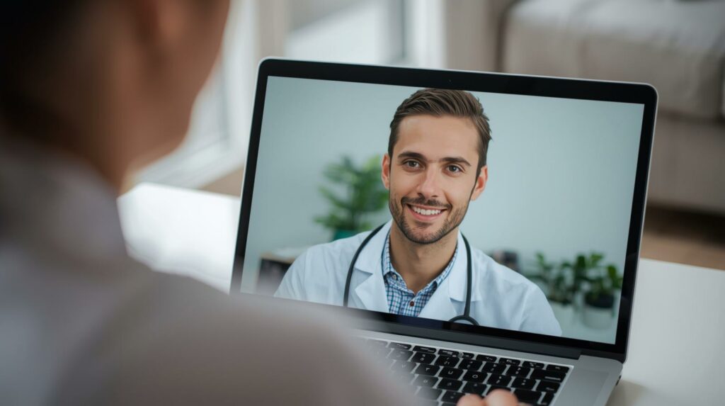 Consulta médica online para avaliação do atestado médico de condução