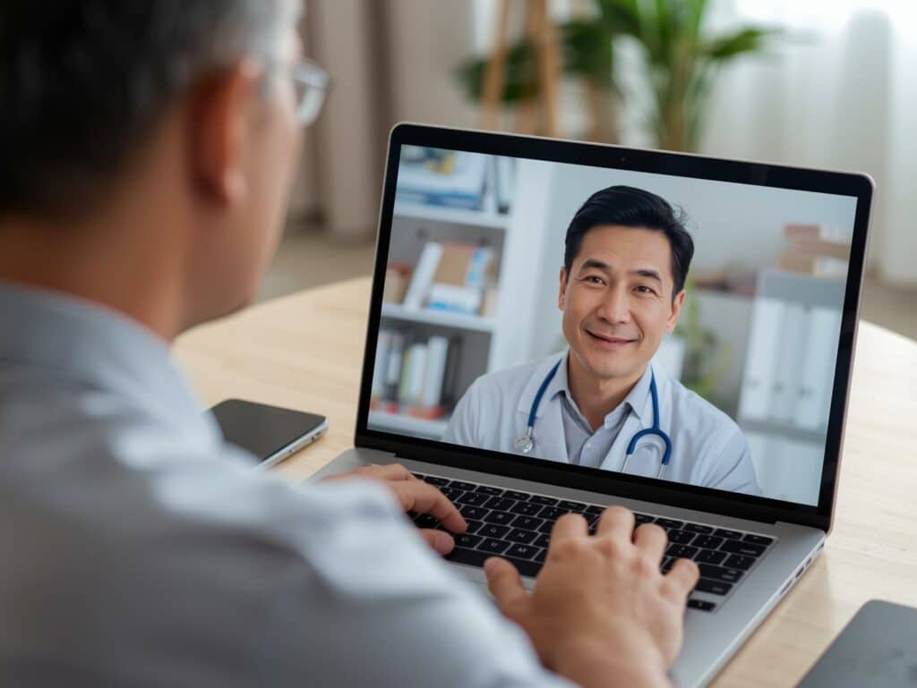Consulta médica para carta de condução realizada por teleconsulta