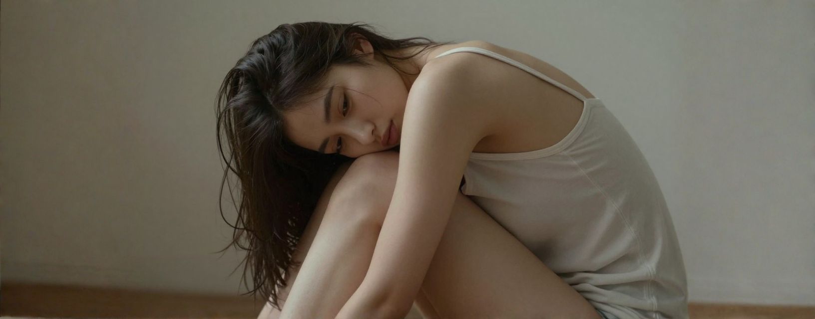 Mulher em sofrimento emocional associado ao tratamento dos distúrbios alimentares e relação problemática com a alimentação