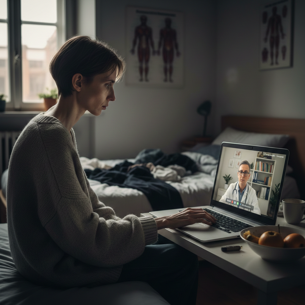 Consulta médica online no tratamento dos distúrbios alimentares com abordagem multidisciplinar
