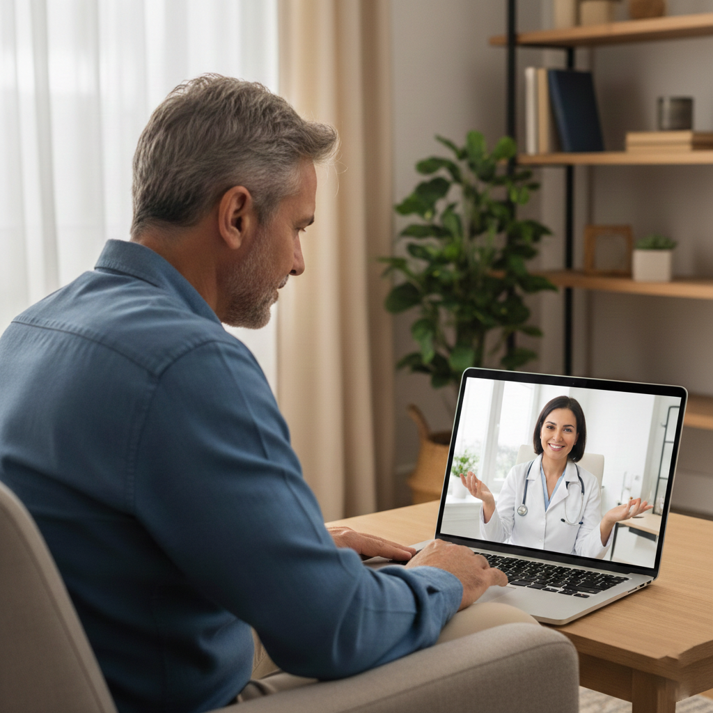Consulta médica online no acompanhamento da esquizofrenia e de outras perturbações psiquiátricas