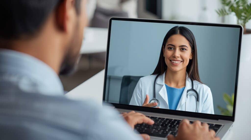 Consulta médica online para avaliação da ortorexia nervosa