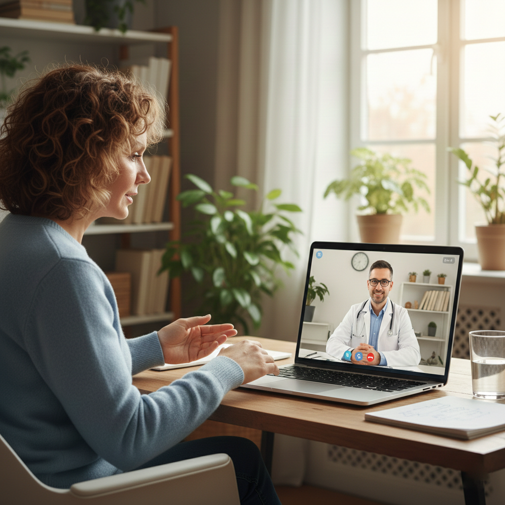Consulta psiquiátrica online para acompanhamento em saúde mental
