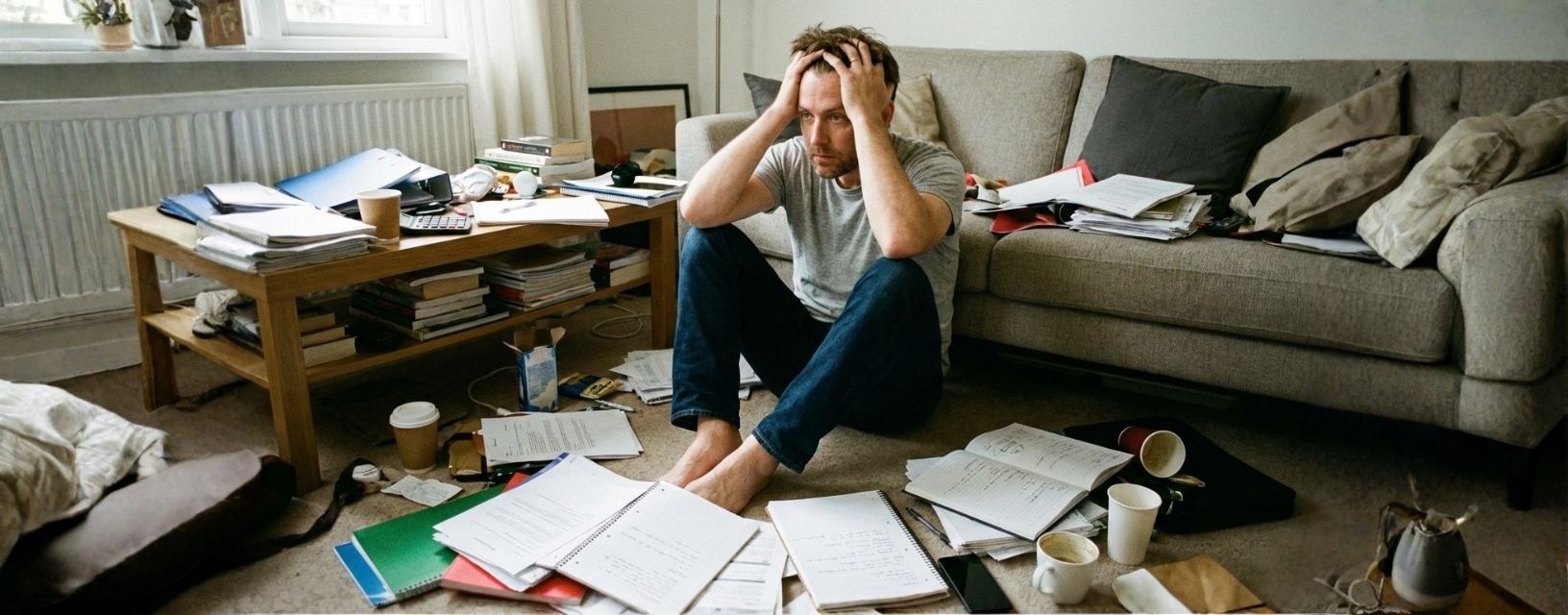 TDAH no adulto com impacto na organização, stress e acompanhamento clínico multidisciplinar