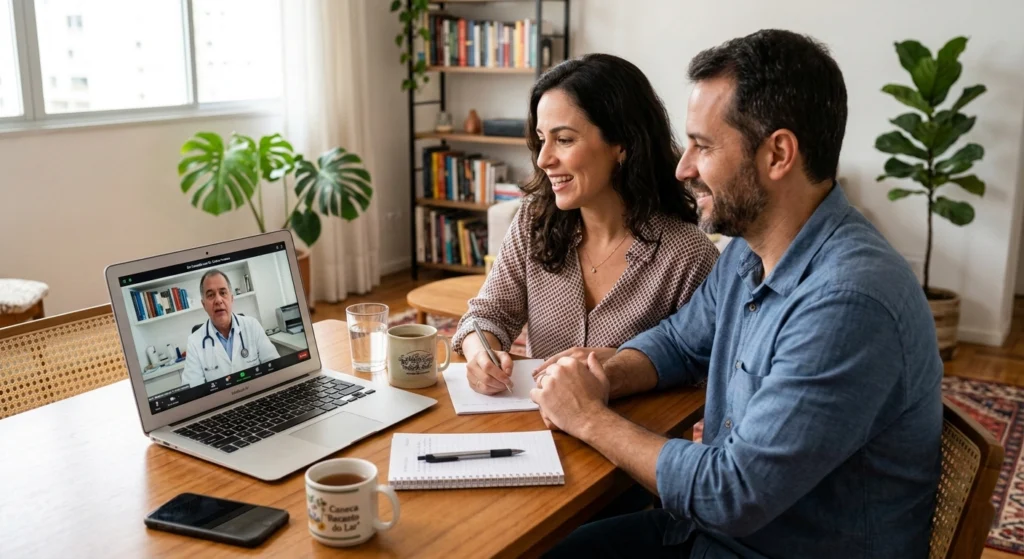 Consulta médica online para o tratamento da disfunção erétil com abordagem holística