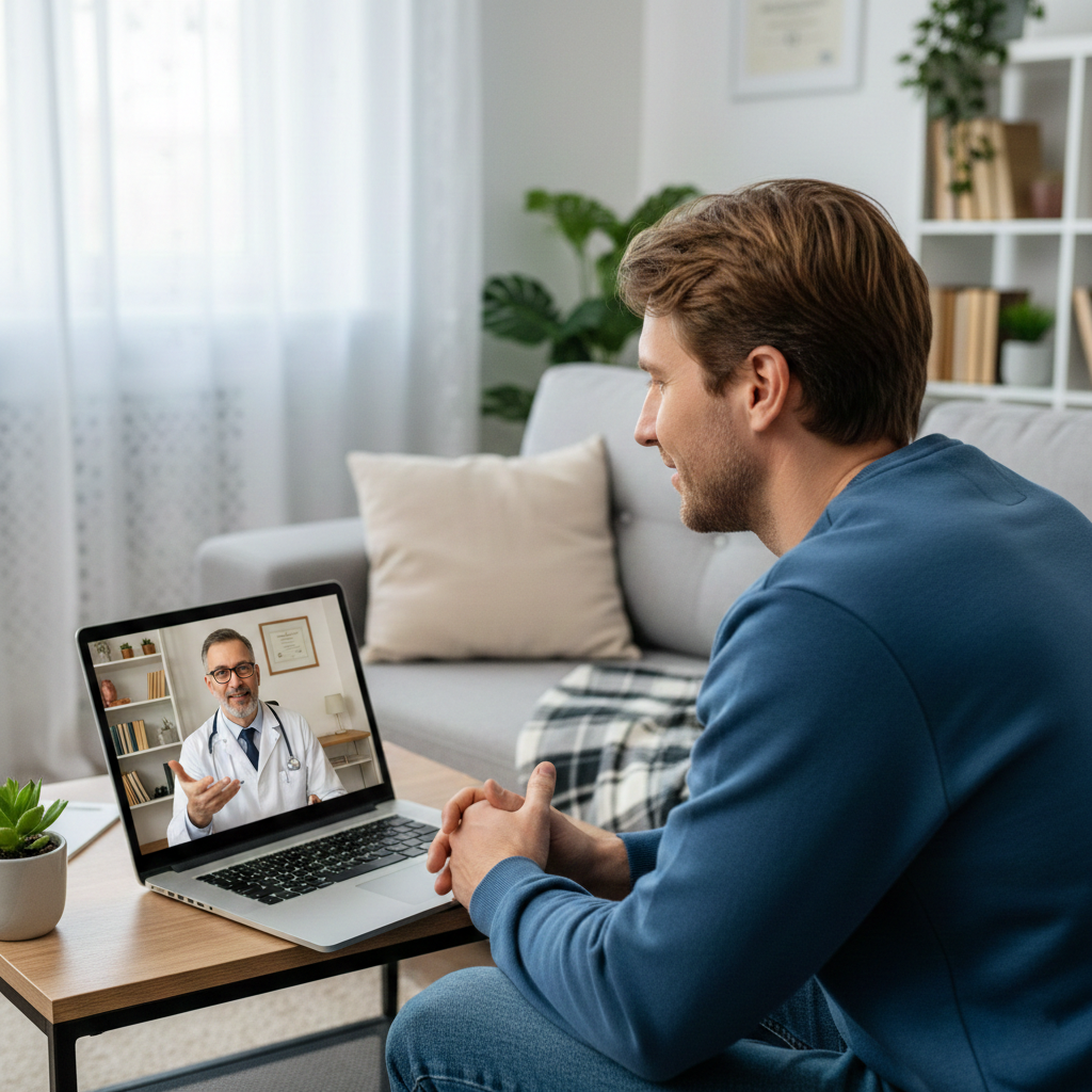 Consulta médica online para tratamento da insónia crónica, com avaliação especializada dos padrões de sono