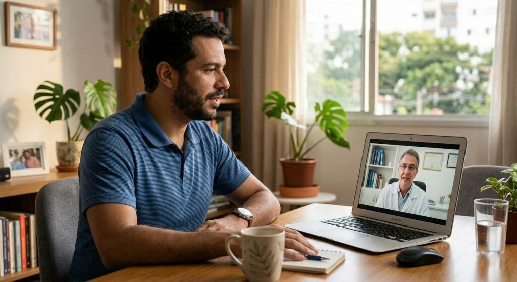 fisiopatologia da disfunção erétil explicada em consulta médica online