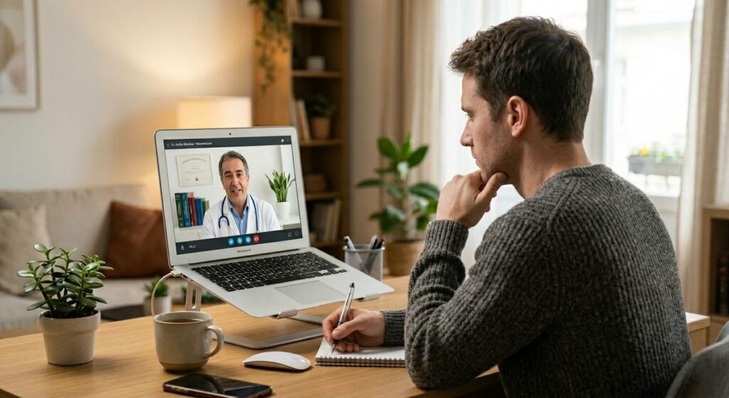 tratamento avançado da disfunção erétil em consulta médica especializada online