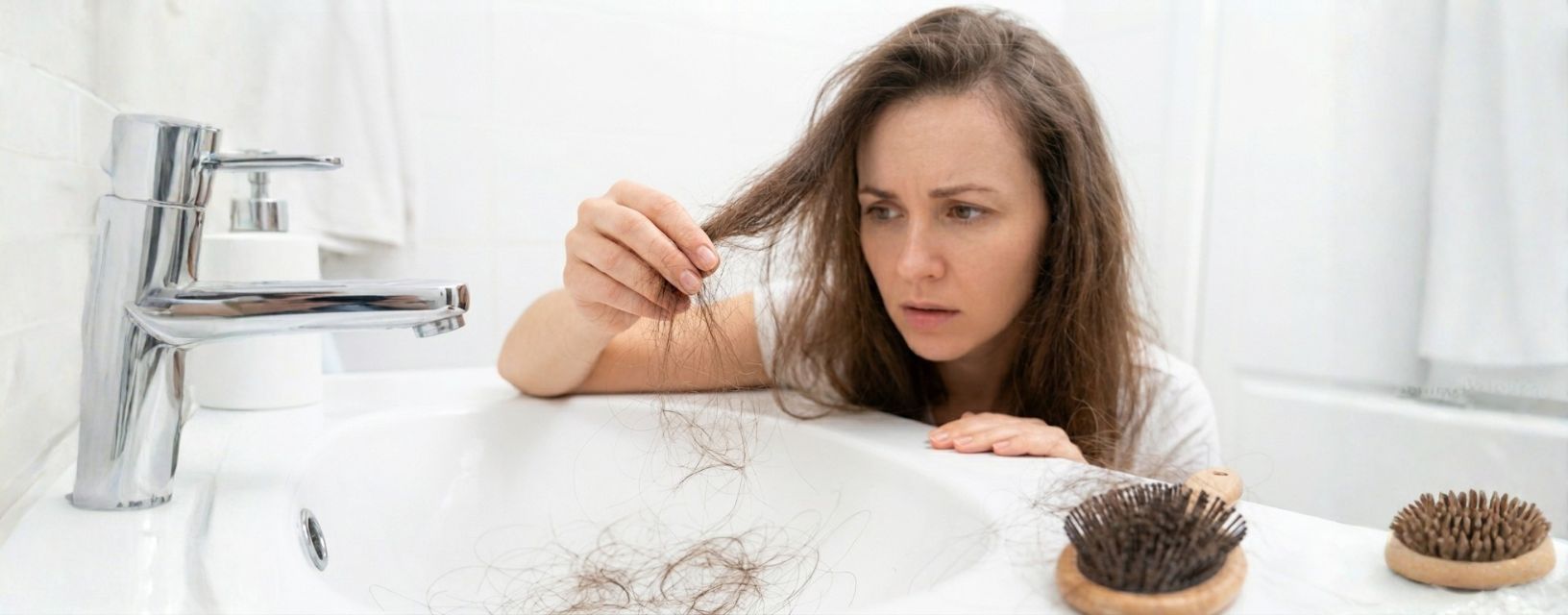 telogen effluvium causas e tratamento na queda de cabelo difusa feminina