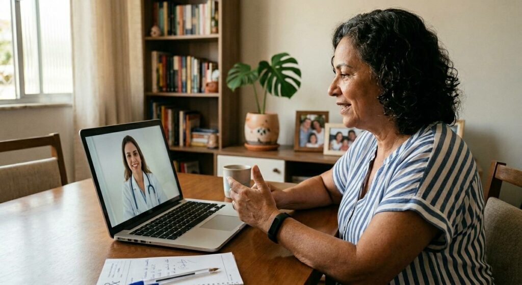 telogen effluvium causas e tratamento discutidos em consulta dermatológica online